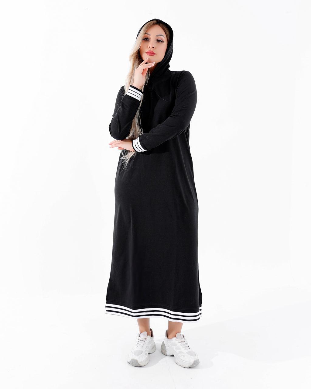 تونيك شرايط ميلتون اسود