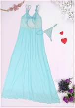 Load image into Gallery viewer, Power long pistachio nightgown with power chest
