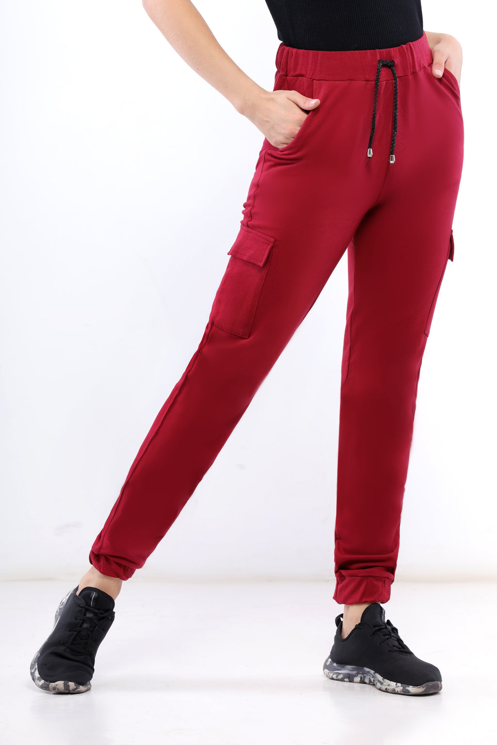 بنطلون باجى قطن نبيتى - pumpkinU