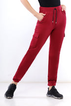 بنطلون باجى قطن نبيتى - pumpkinU