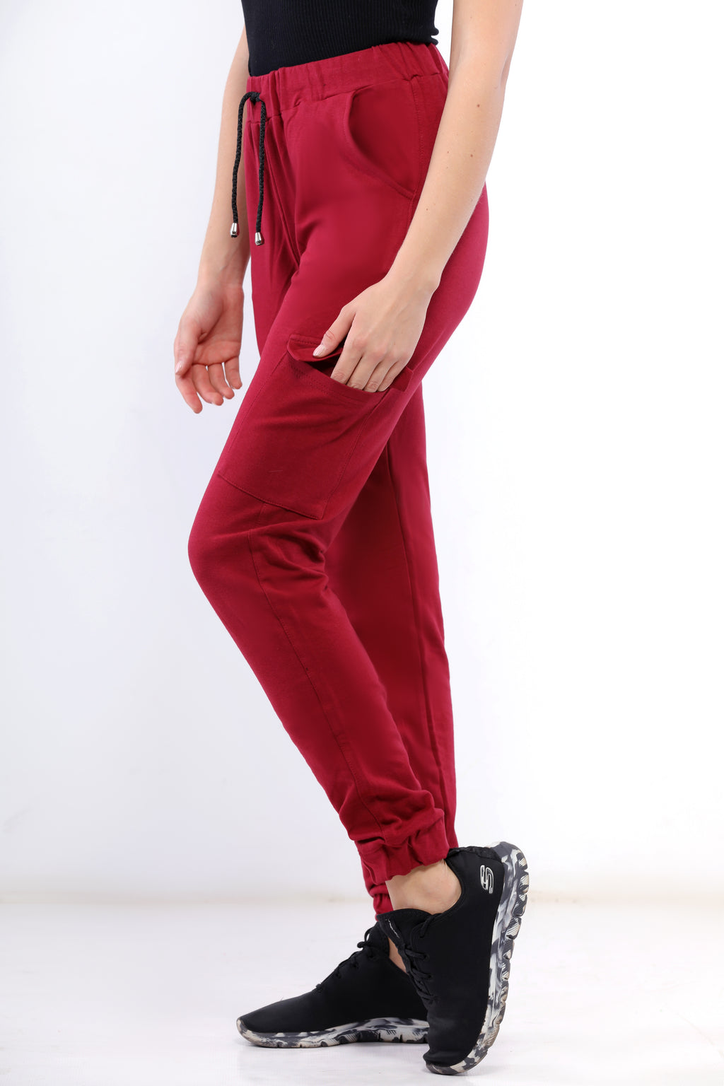 بنطلون باجى قطن نبيتى - pumpkinU