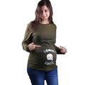 Tshirt grossesse - modèle 3008 - olive
