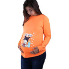 Tshirt grossesse - modèle 3010 - orange