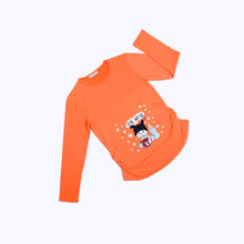 Load image into Gallery viewer, Orange maternity tshirt - model 3010