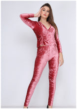 Charger l&#39;image dans la galerie, Pyjama heidi en tissu beurre rose