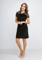 Robe heidi courte noire