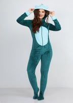 سلوبيت هايدي مبطن من الوشين بكابيشو بترولي في سماوي