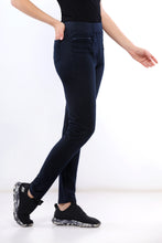 Load image into Gallery viewer, Trendy blue navy pants